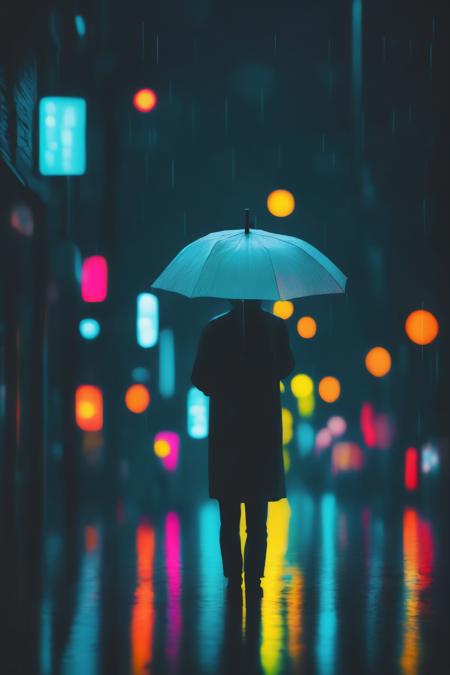 00063-3558924549-_lora_Neon Night_1_Neon Night - a person holding an umbrella on a rainy night.png